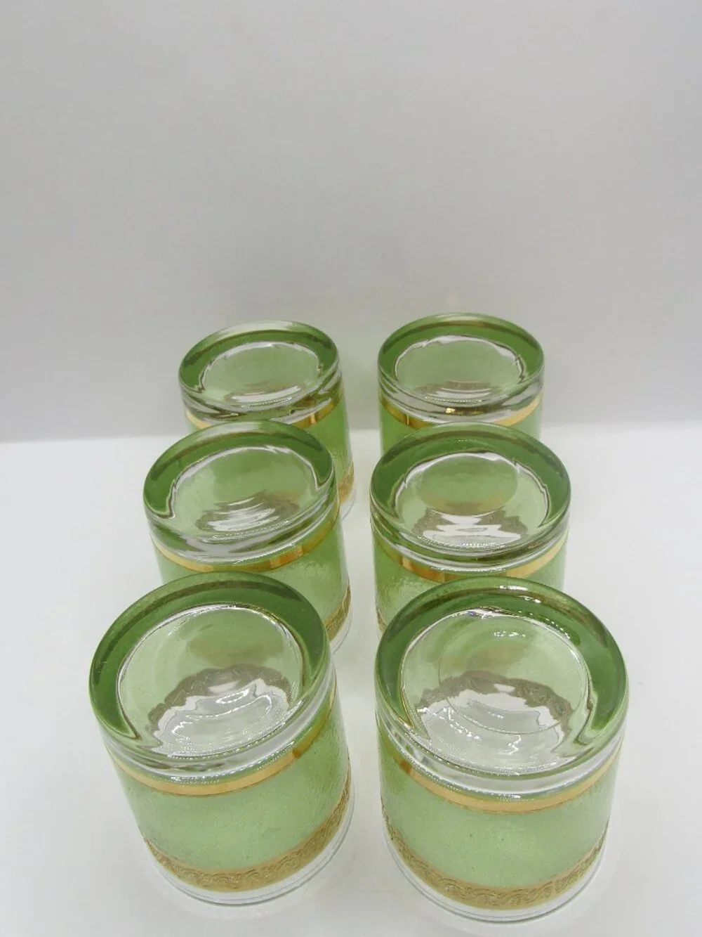 Set of Six MCM Starlyte Old Fashion Lowball Glasses